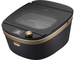 Philips 7000 Series Air Cooker NX0960/90 - Stoomkoker 7L - Zwart / Koper