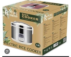 Royal Swiss rice cooker silver en purple