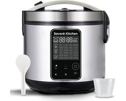 Savoré Kitchen MultiTaste Multicooker 5L met 24 kookfuncties - Multicookers - Rijstkoker - Stoomkoker - Touch Bediening