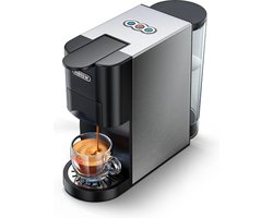 HiBrew Koffiemachine - Koffiezetapparaat - Cups - 4 in 1 Koffie machine - Dolce Gusto - Nespresso - Cappuccino - Latte - 19 Bar