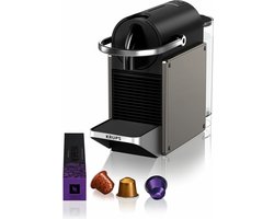 Nespresso Krups Pixie Titanium Koffiezetapparaat YY5290FD