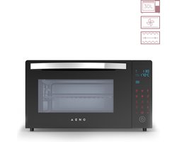 AENO EO1 Elektrische oven - Draaispits - 8 Standen - RVS - Zwart