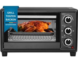 ApexArte® Mini Oven Vrijstaand - Elektrische Oven - 20L - 1500W