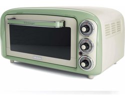 Ariete 979/04 | Vintage oven | vrijstaand | 18 Liter | timer | 1380 Watt | groen