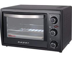 Beper 90.884- Elektrische Oven- 30 liter- Zwart