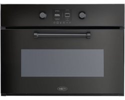 Boretti MLBS45ZW Bakoven + Stoom 45cm, 18 functies, 40L, TFT-Knob control, ZW