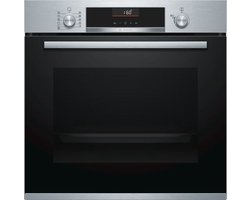 BOSCH HBA5560S0 - Ingebouwde elektrische oven - 71 L - RVS