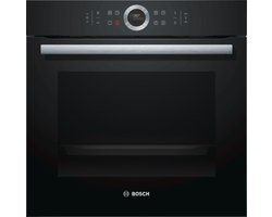 Bosch Serie 8 HBG635BB1 Electrisch 71l A+ Zwart, Roestvrijstaal oven