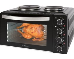 Clatronic KK 3786 - 3 in 1 Mini-oven incl. kookplaten -28Liter