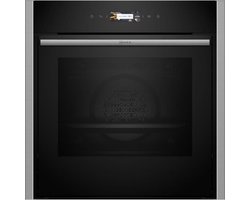 Ecoclean Slide&Hide oven -NEFF N70 - B54CR31N0F - Zwart - 14 kookmodi - 59,5 x 59,6 x 54,8 cm