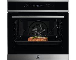 Electrolux Inbouwoven | Model EOE7P11X | 72 liter | RVS | Pyrolyse-reiniging | Fast Preheat-functie