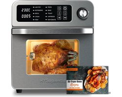 HYSapientia® Heteluchtfriteuse 15L XXL, minioven met convectie 1800 W