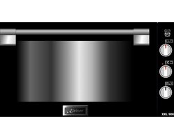 Kaiser Gasoven EG 9371, met 1-voudige telescoopgeleider, inbouw gasoven 90 cm 79L zelfvoorzienende grill, zelfreinigend