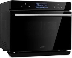 Klarstein MasterFresh Stoomoven - 230°C - 24 Liter - Touch bediening - Zwart