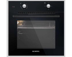 Kumtel A66-S2 - 3 Programma's- 2 knoppen- Zwart Inbouw Oven