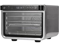 Mini Oven Vrijstaand - Kleine Oven - Zilver - 29L