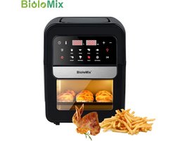 My North Star- Airfryer- Heteluchtfritueuse- Airfryer XL- Multifunctionele 7L Elektrische Oven- Touch Screen- Incl. Mandje, Grillplaat, Olie opvanger, Frituur plaat