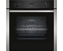 NEFF B1ACD5AN0 - Ingebouwde elektrische oven - Gepulseerde warmte - 71 L - Katalysator - A - Roestvrij staal