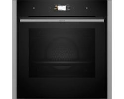 Neff B64CS71N0 oven 71 l A+ Zwart, Roestvrijstaal