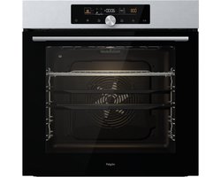 Pelgrim O560RVS inbouw oven | RVS | AirFry