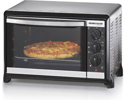 Rommelsbacher BG 1055/E - vrijstaande oven - RVS/Zwart