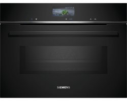 Siemens CM736GAB1 - iQ700 - Compacte inbouw bakoven met magnetron