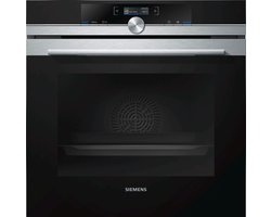 Siemens HB672GBS1 Inbouw oven - Zwart RVS