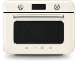 SMEG COF01CREU - Vrijstaande Combi-Stoomoven - Crème - Jaren 50 Design