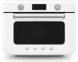 SMEG COF01WHEU - Combi-Stoomoven - Wit - Jaren 50 Design