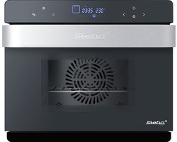 Steba DG30 | Multifunctionele Combi stoomoven | 47 programma's | 30 Liter | Vrijstaand |Zwart