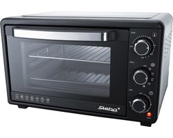 Steba KBA25 - vrijstaande oven - 25L - 1500 Watt - draaispies - timer - zwart