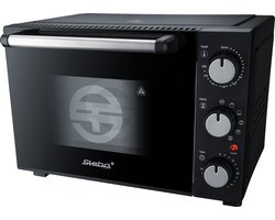 Steba KBM19 - vrijstaande Grill-bakoven - 19 Liter - 1400 Watt - timer- Zwart