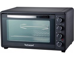 TECHWOOD VRIJSTAANDE OVEN TFO-606 MET HETELUCHT FUNCTIE 64 LITER