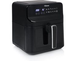 Tristar Airfryer XXL FR-9037 - Met Kijkvenster - Heteluchtfriteuse Groot - 6,2 Liter - 10 programma's - Digitale bediening -Zwart