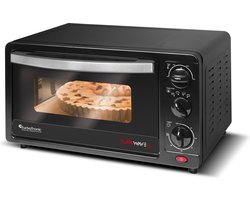 TurboTronic EV14 Vrijstaande oven - Mini oven - Elektrische oven - 14L - Zwart