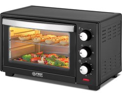 TZS First Austria 5042-2 Elektrische Oven - Heteluchtoven - 19L - Zwart