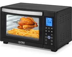 TZS First Austria Vrijstaande Oven 30L Digatal - 1600W - Vrijstaande Heteluchtoven - max 230°C - Timer