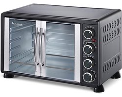 Z-Line Vrijstaande oven met franse deuren - Type: FEO55 - Zwart