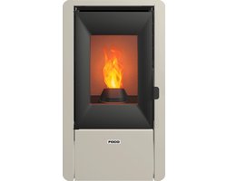 Foco Smart mod 6 pellet kachel Wit