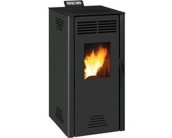 Modulaire Invicta Adrano Modulaire Pelle stond - 7,3 kW - Opbrengst 88,7% - Zwart