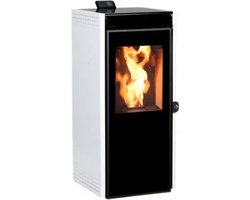 Pelletkachel Ecoforest Vigo III 9,5 KW A+ Wit