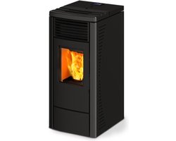 Ravelli Pelletkachel - 6,5 kW 147 m³ - Zwart Wit Bordeaux Rood Kleuren Keuze