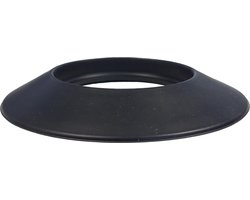 Silicone Rozet ø 100mm zwart