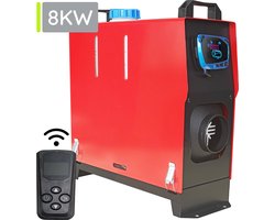 Orbit Electronic Diesel Standkachel 12V - 8KW - LCD Afstandsbediening - Diesel Heater met Heteluchtkanon