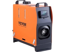 Vevor - Dieselverwarmer - 8KW - 12V - Alles in één luchtverwarmer met LCD - schakelaar - afstandsbediening - geluiddemper - voor autotrucks Camper