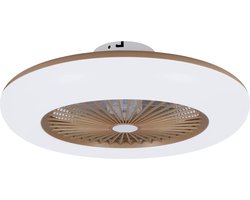 Dakta® Smart Plafond Ventilator | Afstandsbediening | Plafondventilator | Smart Lamp | Plafondventilator Met Verlichting | APP Bedienbaar | Ventilator | Goud | 3.5 KG