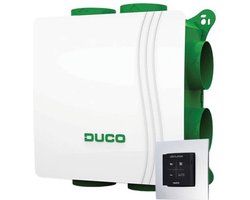 DucoBox Silent Connect 400 mÂ³/h + RFT bediening - randaarde stekker