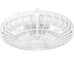 Silencio LED plafondlamp ventilator – Voor zomer en winter – Incl. handige afstandsbediening