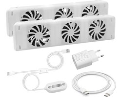 QH Booster radiator ventilator duo set