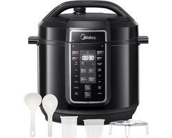 9-in-1 Elektrische Multicooker - Snelkookpan - Yoghurtmaker - Rijstkoker - Airfryer - Crockpot - Hotpot - Stomen - Sauteren - Anti Aanbakpot - Pressure Cooker